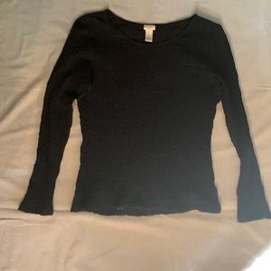 J. Jill Crinkle Stretch Top